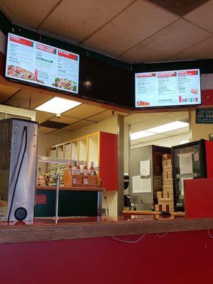 Counter and Menus