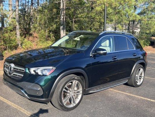 The paint on my 2020 Mercedes GLE was restored to showroom condition thanks to the guys at Atlanta Ceramic & PPF.