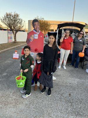 Happening now!  Come join us for Jerry Garcia, Harris County Constable Precinct 2 Trunk or Treat!