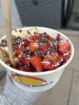 Arc chocolate açaí bowl 11/10