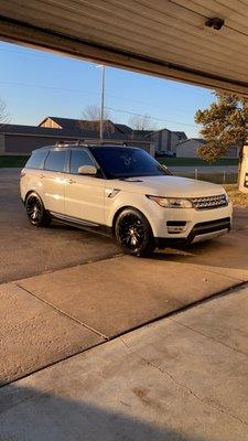 Range Rover After.