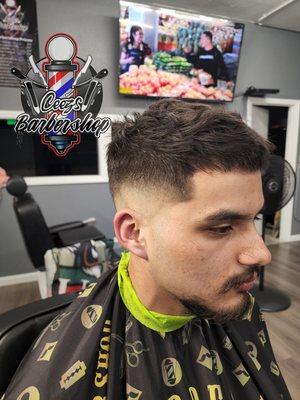 Nice fade done by Mike Tigre the barber