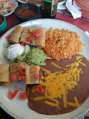 Taquitos... the portions are huge!