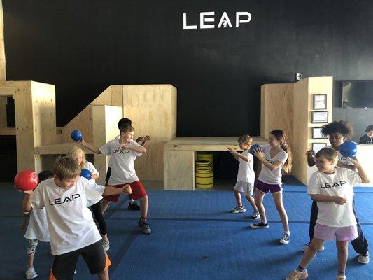 Birthday Parties at Leap Parkour in Suwanee GA.