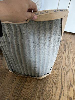 Did you know, the most common problem with an AC system is a DIRTY air filter? 
Replace every 30 days !!