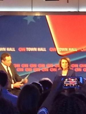 Town Hall with Minority Leader Nancy Pelosi!