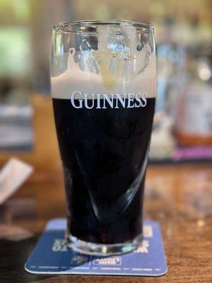 They have Guinness on tap.