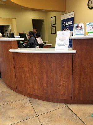 Front desk