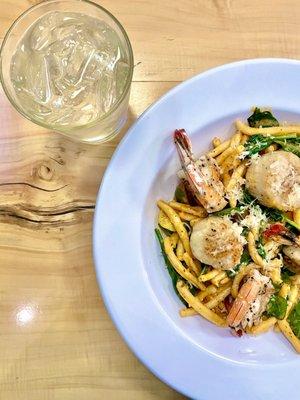 Shrimp & Scallop Pasta Special