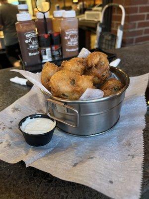 Fried pickles