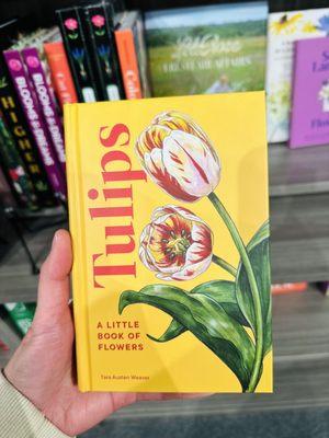 Having just went to the last weekend of the Tulip Festival at Fun Farm in Kearny, MO, I thought this book was so spring/so perfect