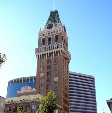 Our office at the Oakland Tribune Tower