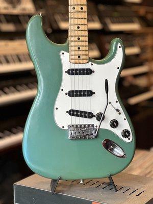 1980 Fender International Series Maui Blue Stratocaster.