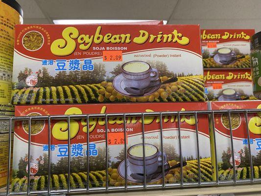 Soybean drink mix--well priced