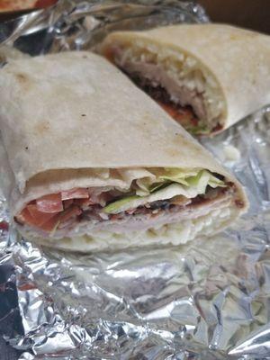 Turkey club wrap