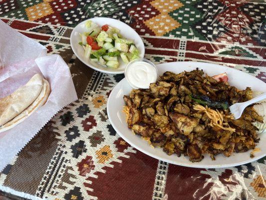 Chicken Shawarma meal