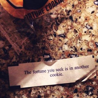 Best fortune ever!