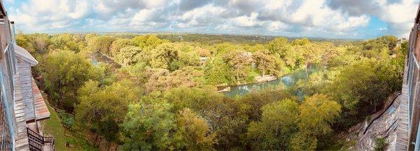 View from (Pecos) room's balcony.