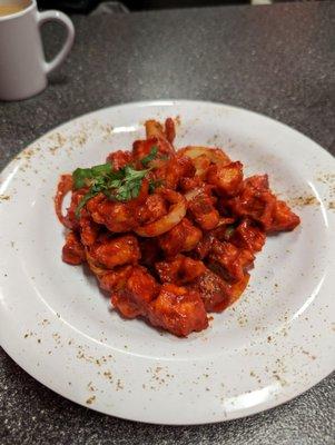 Dahi chili paneer