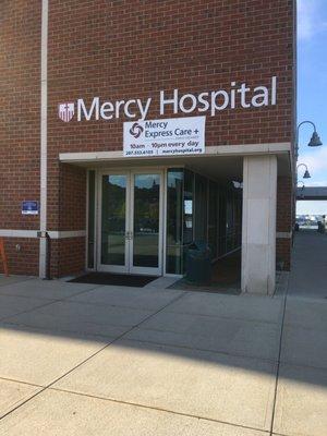 Not suffering enough to go to the ER? Come to Mercy Express Care!