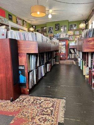 Vinyl section