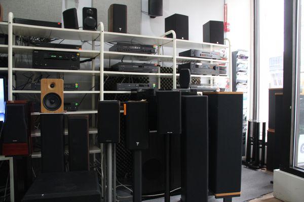 An unbeatable selection of audio for everyone - from discount second hand speakers to top of the line audiophile quality!