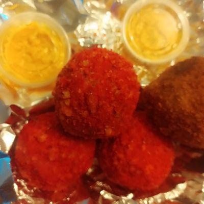 Flamin Hott Boudin Balls