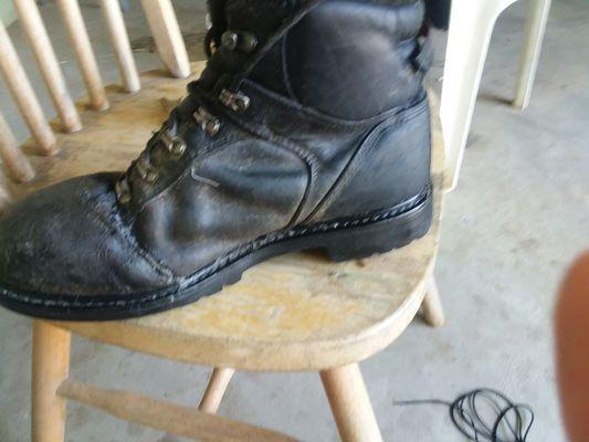 My "repaired" boots