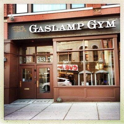 And the gymgoers said "Let there be Lamp"!  And there was.  And it was good.  GasLamp Good :).