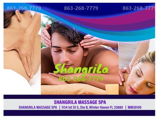 Deep Tissue, Swedish Massage, Shiatsu Asian Massage near Orlando, Lakeland, Winter Haven