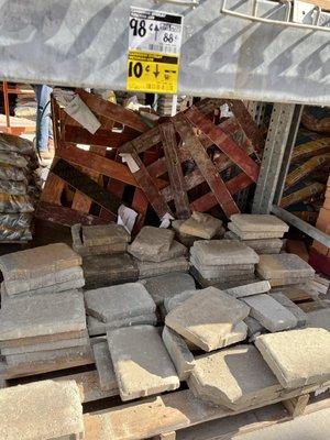 10c sale for these pavers!