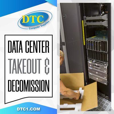 data center take outs and decomission