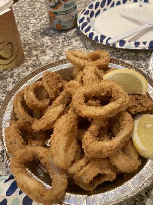 Fried calamari