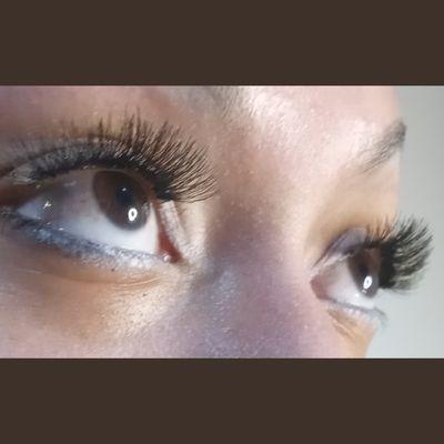 Lashing by lash glam.  CLASSICS