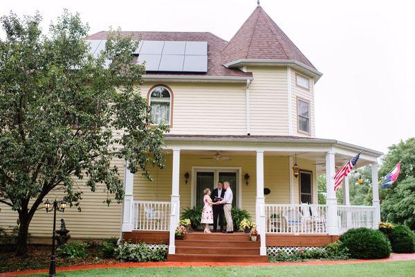 Romantic elopement!