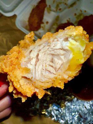 Look at how moist and juicy this chicken is