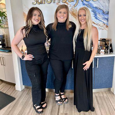 Some of our lovely salon staff!