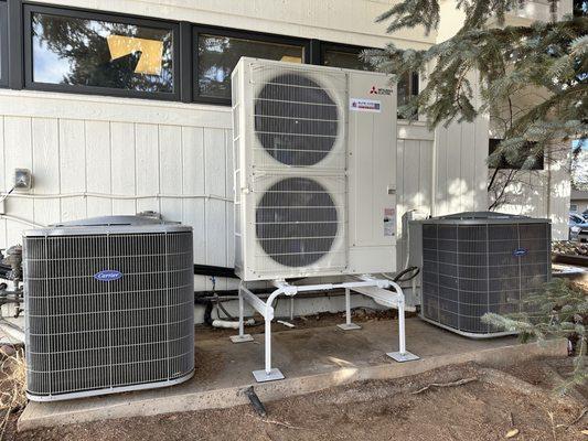 The new Air Conditioning Hero For Eagle County Mitsubishi Heat Pumps!