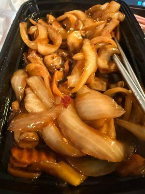 Mongolian Onions (-Beef)