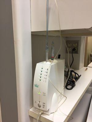 Our Wand Anesthesia System, a computer assisted anesthesia system for a lighter touch, resulting in more comfort when receiving injections.