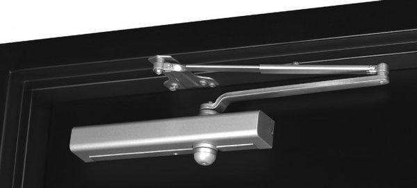 Surface mounted door closers