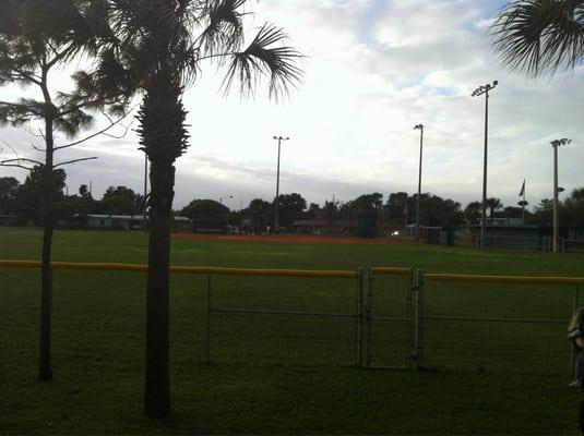 Softball field