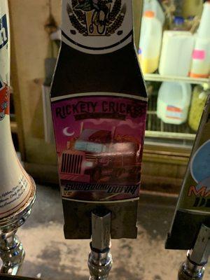 Rickety Cricket draft sour beer