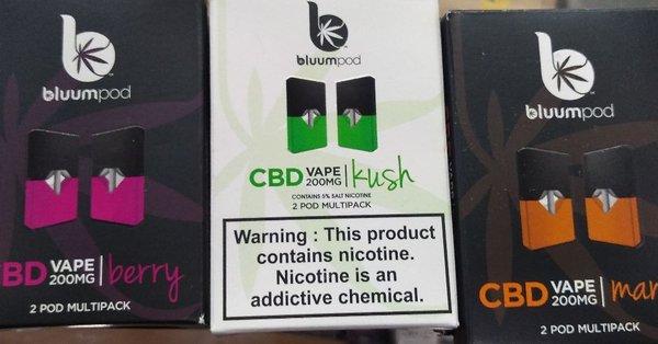 CBD Juul Compatible Pods with Nicotine..!!!