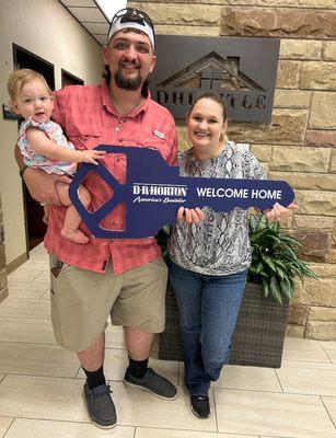 I couldn't be more excited for this awesome family to start their journey here in Waco. Congratulations on making it to closing day!