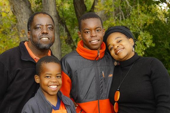 The eyes of beauty never lie! A family that is full of joy and wonder does come out from within and are captured by the lens.