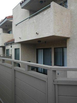 Nice patios and balconies.