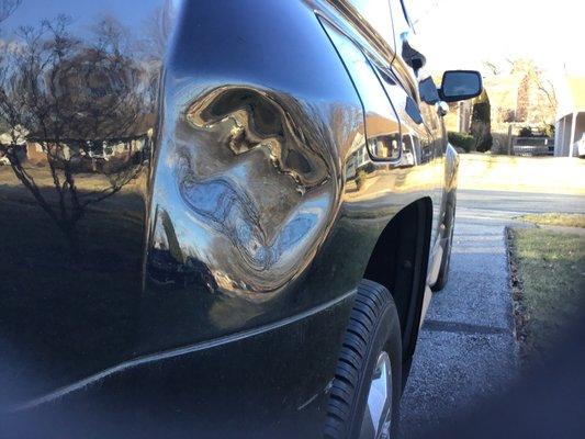 2011 GMC  Terrain right rear.  No paint scratch's.