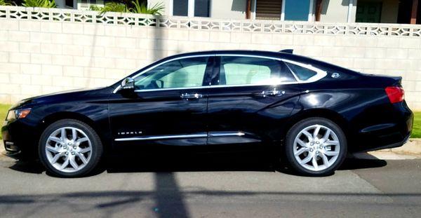 My rental for this week - 2019 Chevrolet Impala.