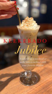 Our classic but with a holiday twist! This holiday you may get a gingerbread flavored Keekerado Jubilee